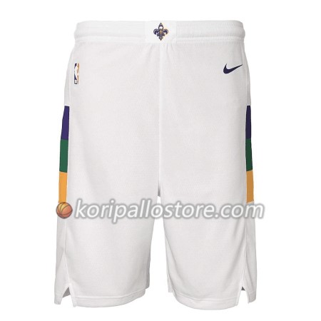 New Orleans Pelicans Miesten Shortsit Valkoinen 2018-19 Nike Swingman